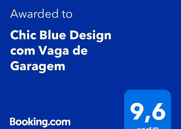 Chic Blue Design Com Vaga De Garagem